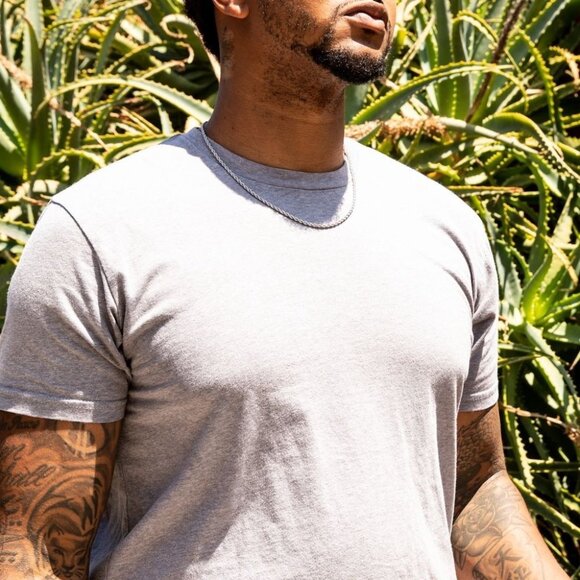 Solid White Gold Plated Heavy 925 Sterling Silver 3MM Twist Rope Chain Necklace - Picture 3 of 5